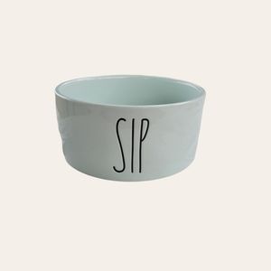 Rae Dunn Mint Green SIP Bowl